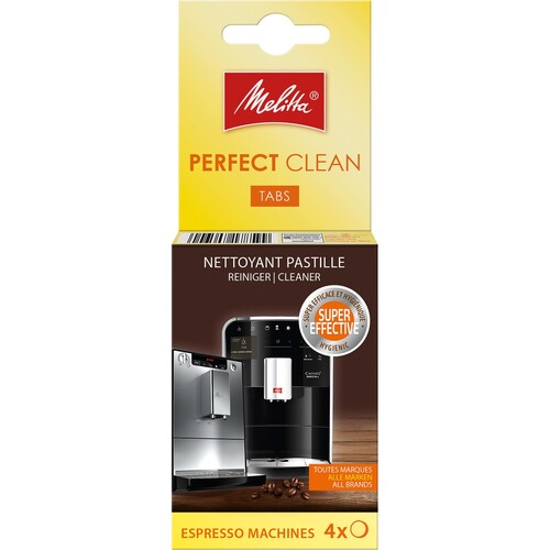 Melitta Reinigungstabletten 178599 für Kaffeeautomaten 4 St./Pack. (PACK=4 STÜCK) Produktbild Front View L