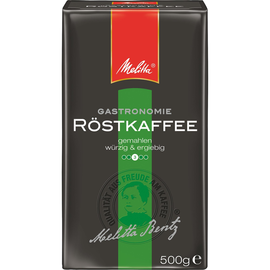 Melitta Kaffee Gastronomie 602 würzig & ergiebig gemahlen 500g (PACK=500 GRAMM) Produktbild