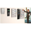 Paperflow Wand-Sortiertafel V 50F A4V2X25.01 DIN A4 schwarz Produktbild Additional View 1 S