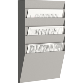 Paperflow Wand-Sortiertafel H 6F A4H1X6.02 DIN A4 grau Produktbild