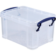 Really Useful Box Aufbewahrungsbox 1.6C 19x11x13,5cm 1,6l transparent Produktbild