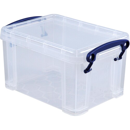 Really Useful Box Aufbewahrungsbox 1.6C 19x11x13,5cm 1,6l transparent Produktbild
