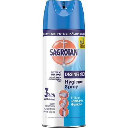 Sagrotan Desinfektionsspray 1880339 400ml (ST=400 MILLILITER) Produktbild Front View L