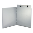 Saunders Klemmbrett 22017 225x325mm seitlich öffnend silber Produktbild Back View S