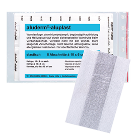 aluderm Nachfüllset aluplast 1009196 10x6cm 8 St./Pack. (PACK=8 STÜCK) Produktbild