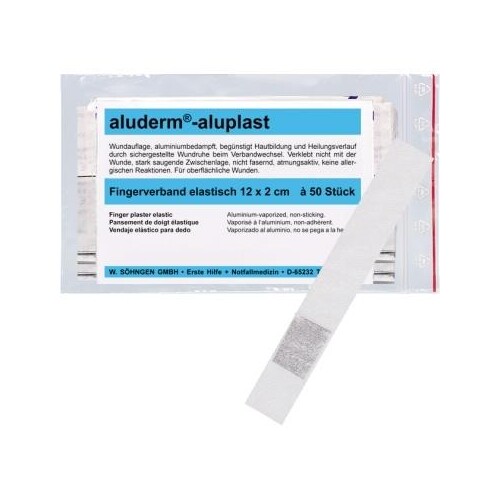 aluderm Fingerverband 1009164 12x2cm 50 St./Pack. (PACK=50 STÜCK) Produktbild