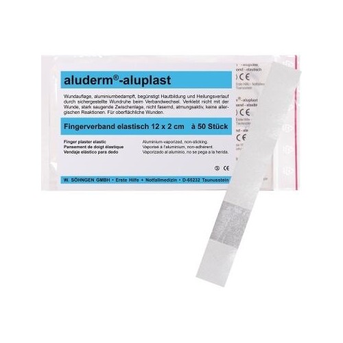 aluderm Fingerverband 1009164 12x2cm 50 St./Pack. (PACK=50 STÜCK) Produktbild Additional View 1 L