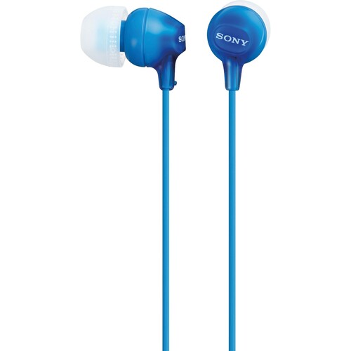 Sony Kopfhörer MDR-EX15LPLI In-Ear blau Produktbild Front View L