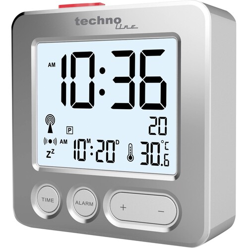 technoline Funkwecker WT 265 Produktbild Front View L