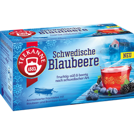 Teekanne Tee Schwedische Blaubeere 20 St./Pack. (PACK=20 STÜCK) Produktbild