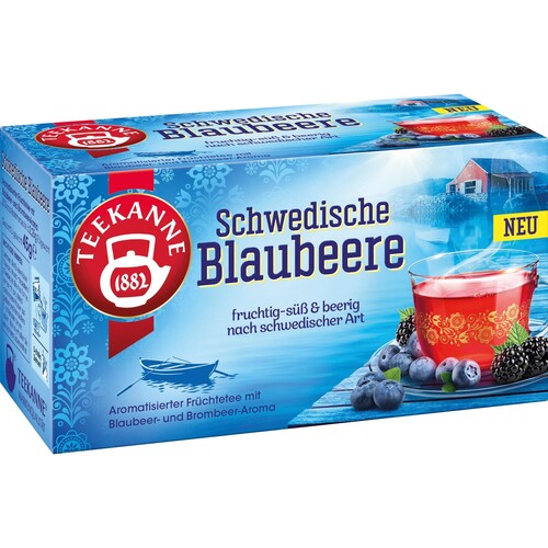 Teekanne Tee 7502 Schwedische Blaubeere 20 St./Pack. (PACK=20 STÜCK) kaufen  | Tee bei