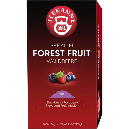 Teekanne Tee Premium 6255 Waldbeere 20 St./Pack. (PACK=20 STÜCK) Produktbild Front View L