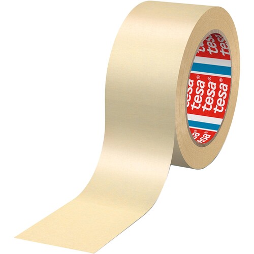 tesa Kreppband 04323-00044 50mmx50m beige (ST=50 METER) Produktbild Front View L