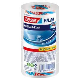 tesa Klebefilm 57726-00000-01 15mmx33m kristallklar 6 St./Pack. (PACK=6 STÜCK) Produktbild