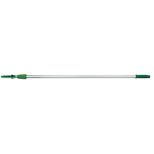 Unger Teleskopstiel OptiLoc EZ250 2,5m Aluminium silber/grün Produktbild Front View L
