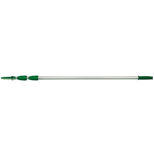 Unger Teleskopstiel OptiLoc ED450 4,5m Aluminium silber/grün Produktbild Front View L