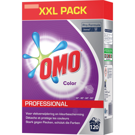 Omo Waschpulver Professional Color 100963000 120 Wäschen (ST=8 KILOGRAMM) Produktbild
