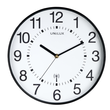UNILUX Funkwanduhr Wave 400094561 30cm Kunststoff sw Produktbild Additional View 1 S