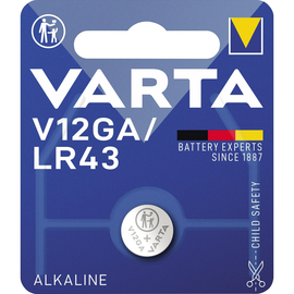 Varta Knopfzelle 04278101401 V12GA 1,5V 80mAh Alkali-Mangan Produktbild