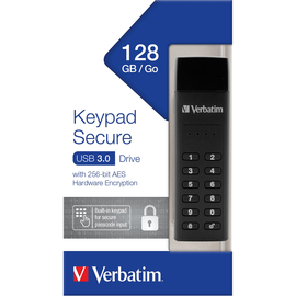 Verbatim USB-Stick Keypad Secure 49429 USB3.0 128GB Produktbild