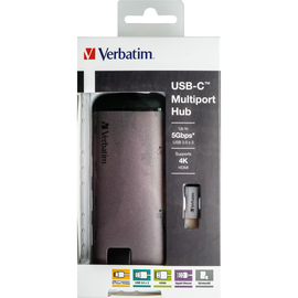Verbatim USB Hub 49142 USB-C zu HDMI Adapter Kartenleser Produktbild