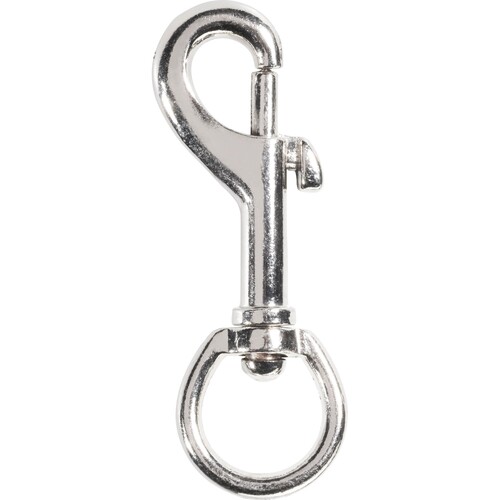 TOOLCRAFT Karabinerhaken 889670 drehbarer Ring  82x20mm Produktbild Front View L