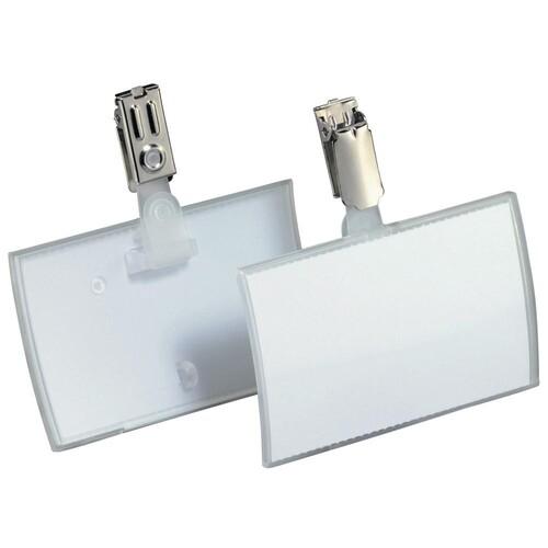 Namenschild mit Clip 54x90mm Durable 8216-19 (PACK=25 STÜCK) Produktbild Additional View 1 L