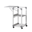 DURABLE Bürowagen 370110 508x432mm 3Böden grau Produktbild Additional View 3 S