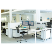Fellowes Monitorarm 8043701 doppelt freistehend sw Produktbild Additional View 3 S