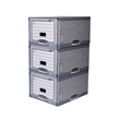 Bankers Box Schubladenarchiv System 01820EU grau/weiß Produktbild Additional View 2 S