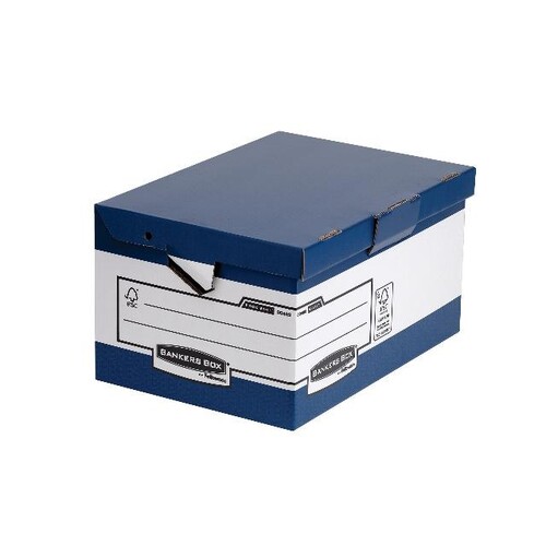 Bankers Box Archivbox Ergo Box System Maxi 0048901 blau/weiß Produktbild Additional View 7 L