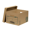 Bankers Box Archivbox Earth Series 32 x 25 x 39 cm 4472401 Karton braun Produktbild Additional View 2 S