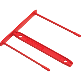 Bankers Box Abheftbügel 0089602 85mm Kunststoff rot 100 St./Pack. (PACK=100 STÜCK) Produktbild