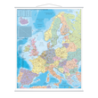 Franken Kartentafel Europa KAM700 137x97cm laminiert Produktbild Additional View 1 S