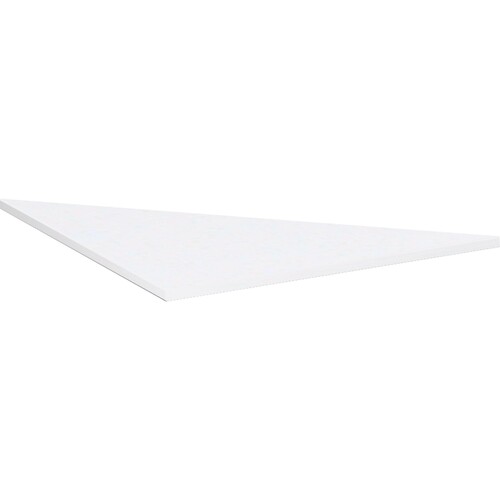 Geramöbel Verkettungselement Flex S-617508-W C-Fuß Dreieck 90Â° ws Produktbild Front View L