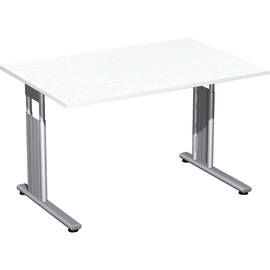 Geramöbel Schreibtisch Flex S-617102-WS 120x80x68-82cm ws/si Produktbild