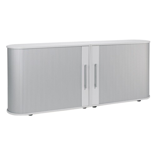 Geramöbel Rollladenschrank Flex S-382104-SL 2OH 200x80x40cm l.gr/si Produktbild Front View L