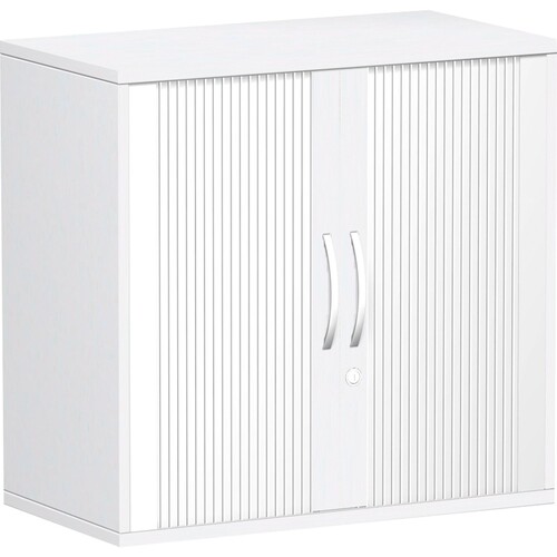 Geramöbel Rollladenschrank Flex S-382117-SW 2OH si/ws Produktbild Front View L