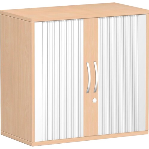 Geramöbel Rollladenschrank Flex S-382117-SB 2OH bu/ws Produktbild Front View L
