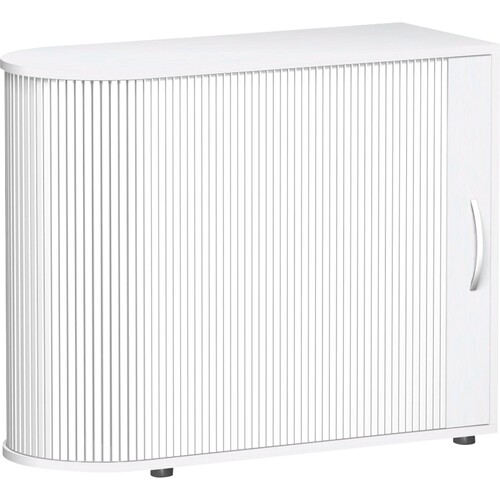Geramöbel Rollenschrank Flex S-382101-SW 830x1.000x400mm weiß Produktbild Front View L