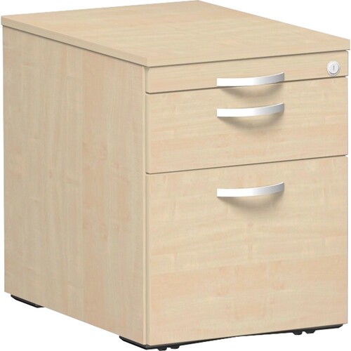 Geramöbel Rollcontainer Flex S-530152-AA 438x565x600mm ahorn Produktbild Front View L