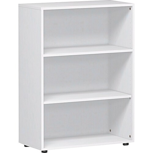 Geramöbel Regal Flex S-383001-W 3OH 3Böden 800x1.104x400mm ws Produktbild Front View L