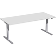 Geramöbel Elektro-Hubtisch S-08F1808-LS 180x80x65-125cm lg/si Produktbild