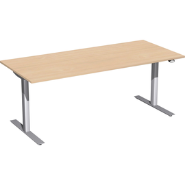 Geramöbel Elektro-Hubtisch S-08F1808-BS 180x80x65-125cm bu/si Produktbild