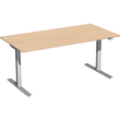 Geramöbel Elektro-Hubtisch S-08F1608-BS 160x80x65-125cm bu/si Produktbild