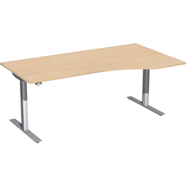 Geramöbel Elektro-Hubtisch rechts S-08F1811-BS bu/si Produktbild