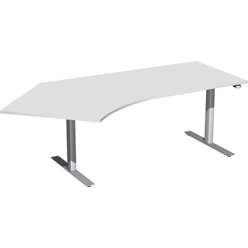 Geramöbel Elektro-Hubtisch links S-08F1615-LS lg/si Produktbild Front View L