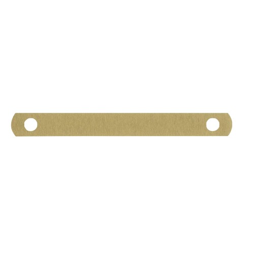 SoldanPlus Deckleiste 3270200 95mm Metall messing 100 St./Pack. (PACK=100 STÜCK) Produktbild Front View L