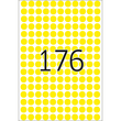 HERMA Markierungspunkt 2211 8mm Papier gelb 5.632 St./Pack. (PACK=5632 STÜCK) Produktbild Additional View 4 S