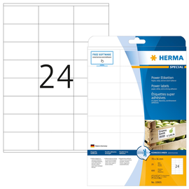 HERMA Etikett 10905 70x36mm weiß 600 St./Pack. (PACK=600 STÜCK) Produktbild